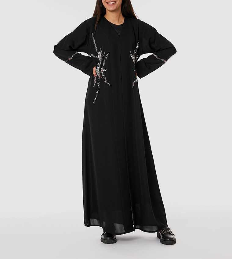 Moistreet  Abayas - Black Abayas