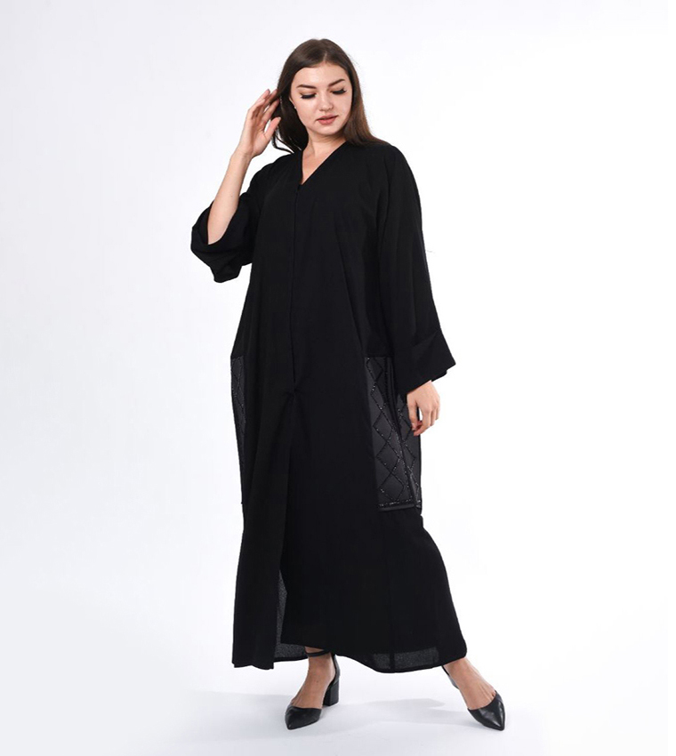 Moistreet  Abayas - Black Abayas