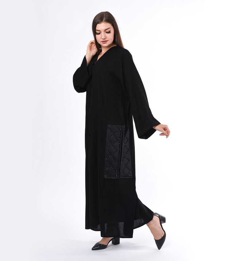 Moistreet  Abayas - Black Abayas