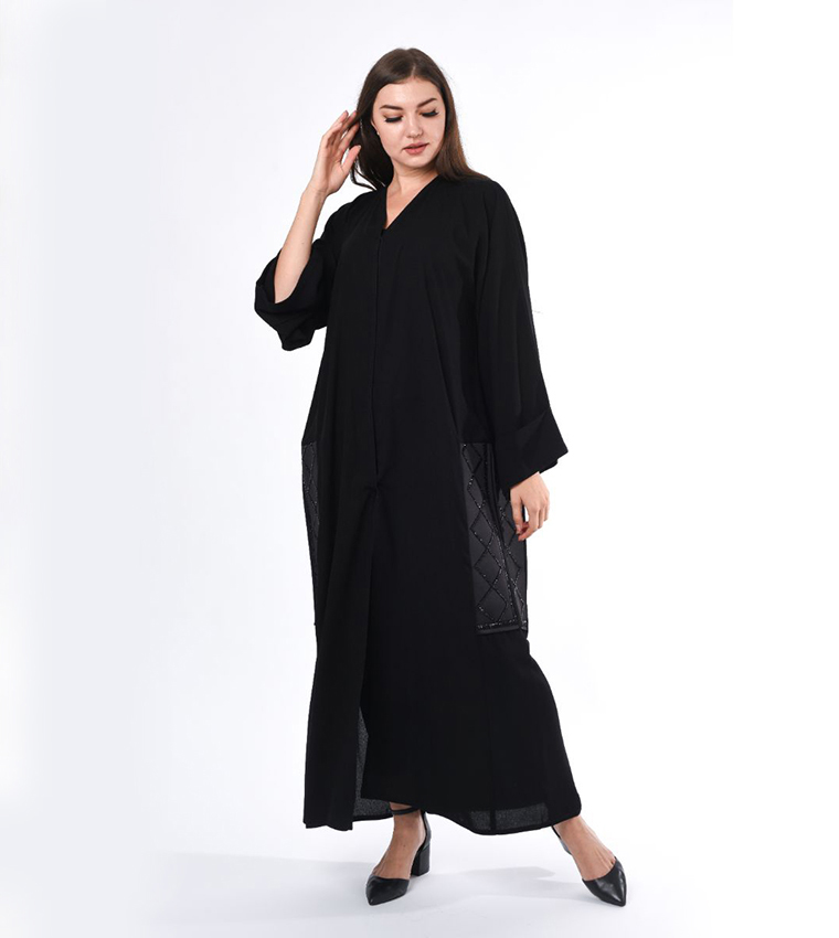 Moistreet  Abayas - Black Abayas