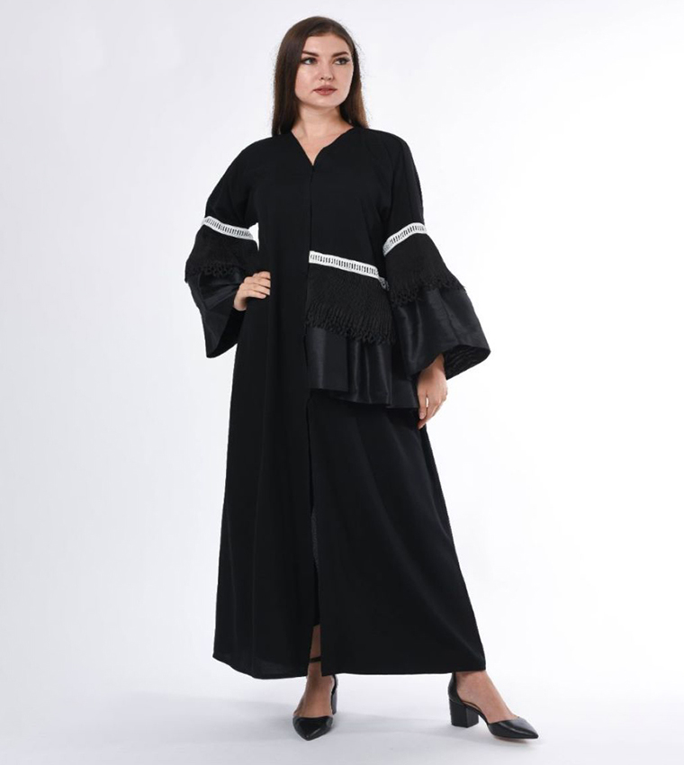 Moistreet  Abayas - Black Abayas