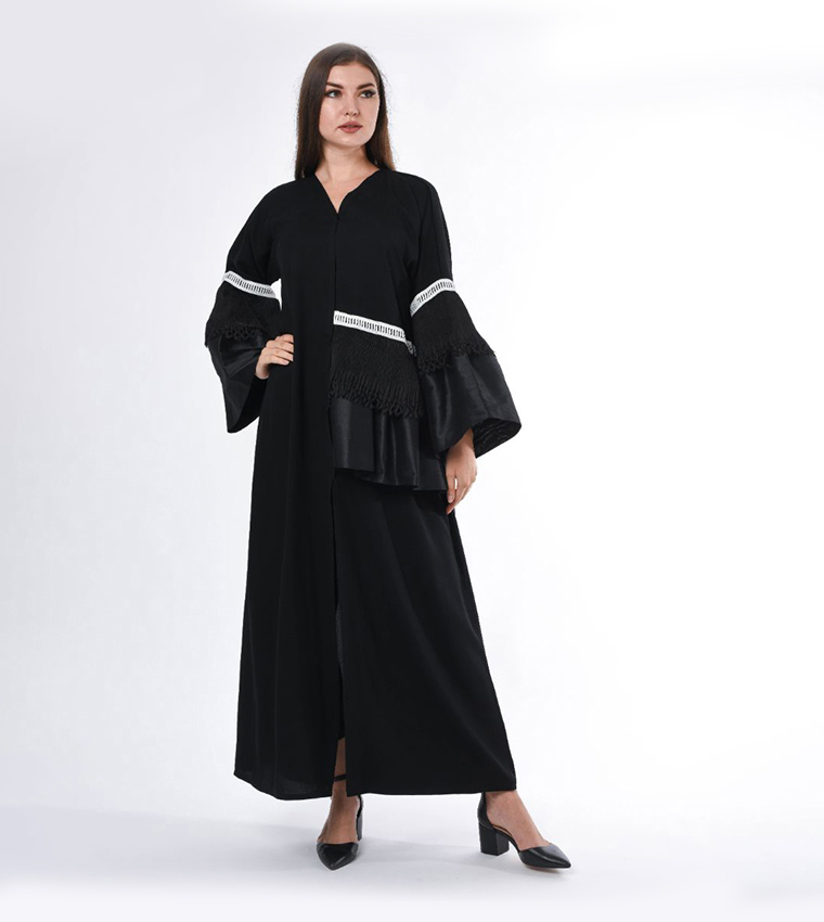 Moistreet  Abayas - Black Abayas