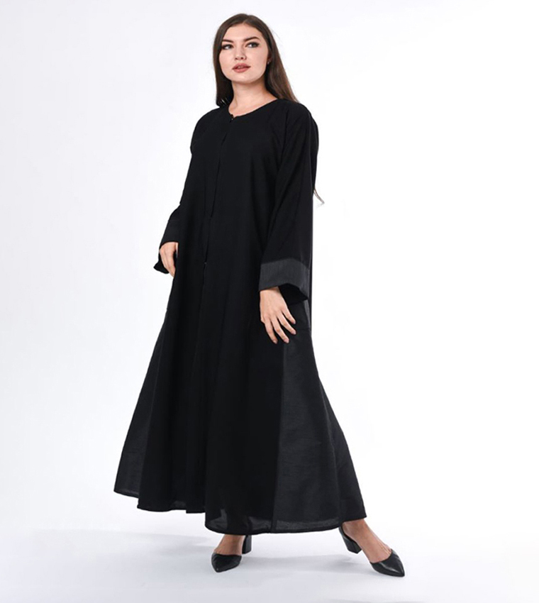Panaled A Line Abaya