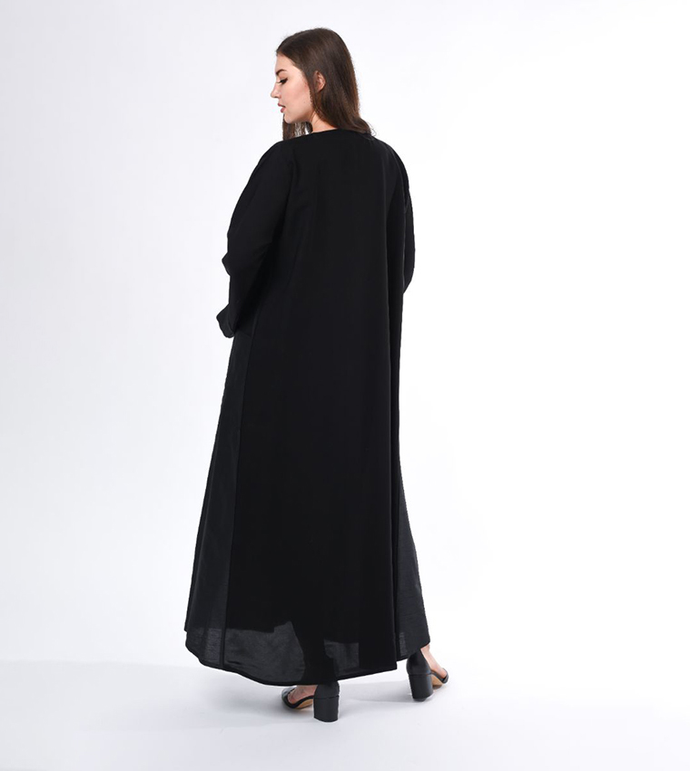 Panaled A Line Abaya
