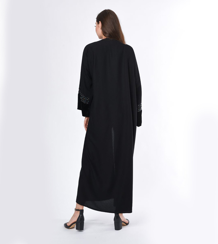 مويستريت  عباية - أسود Abayas