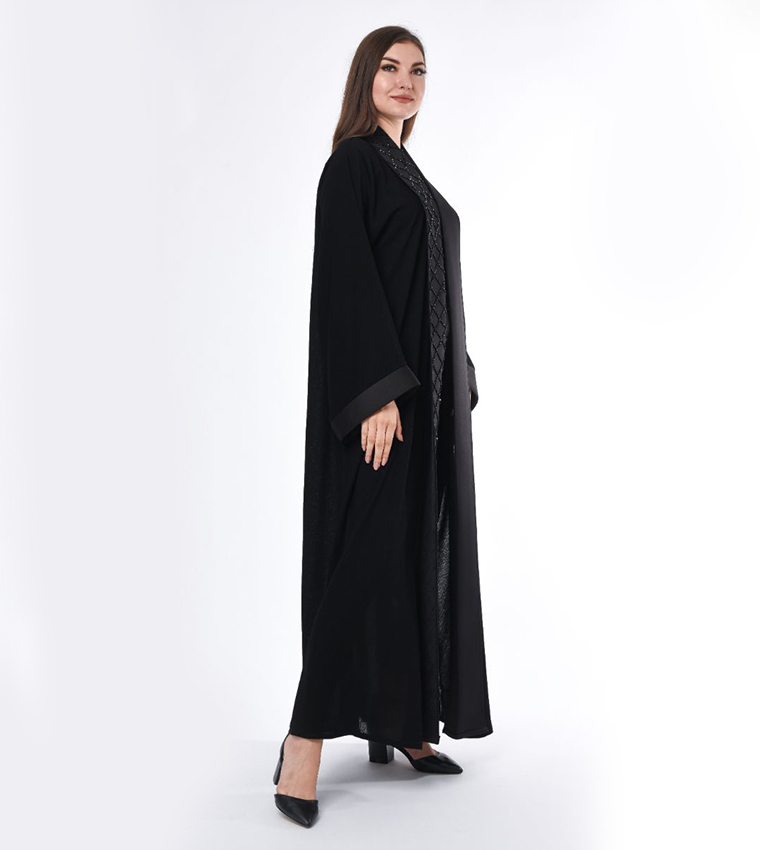 Moistreet  Abayas - Black Abayas