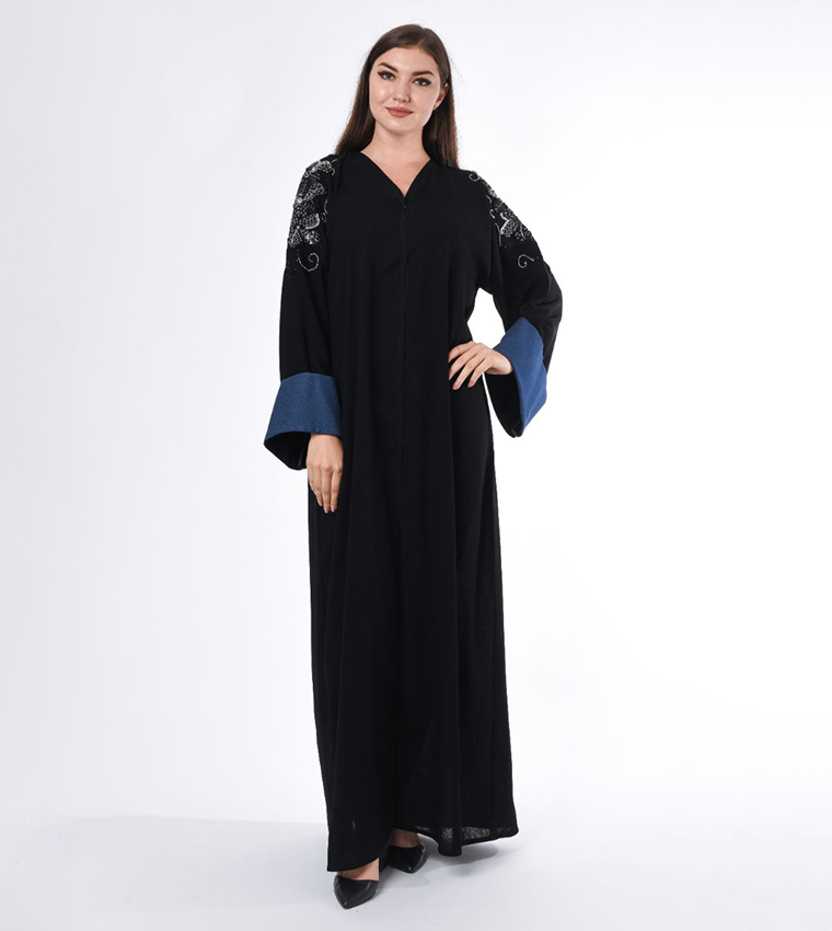 Moistreet  Abayas - Black Abayas