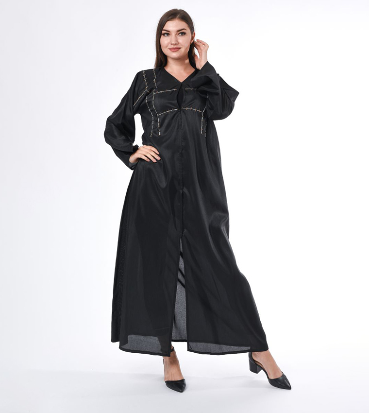 مويستريت  عباية - أسود Abayas