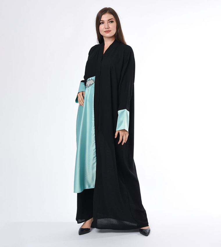 مويستريت  عباية - أسود Abayas