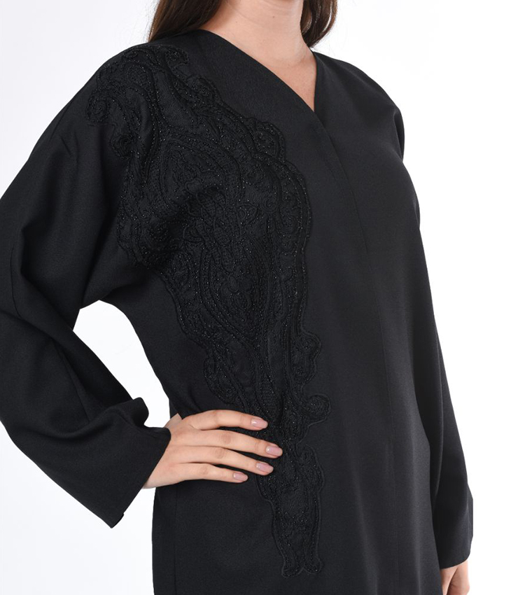 مويستريت  عباية - أسود Abayas