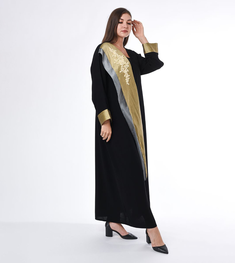 مويستريت  عباية - أسود Abayas