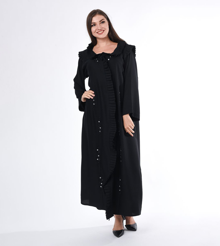 مويستريت  عباية - أسود Abayas