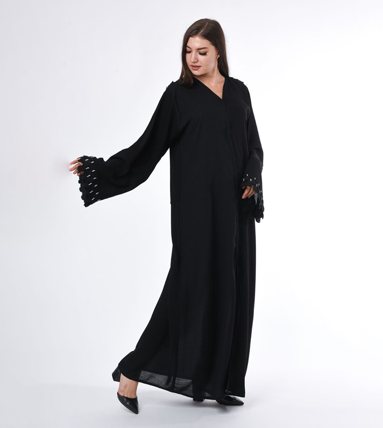 Moistreet  Abayas - Black Abayas