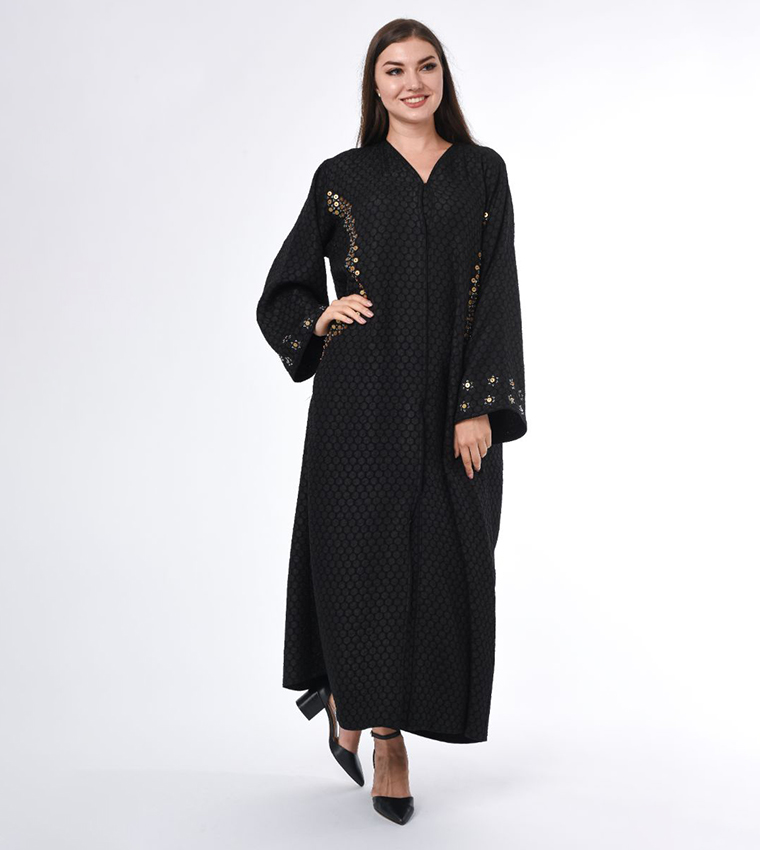Moistreet  Abayas - Black Abayas