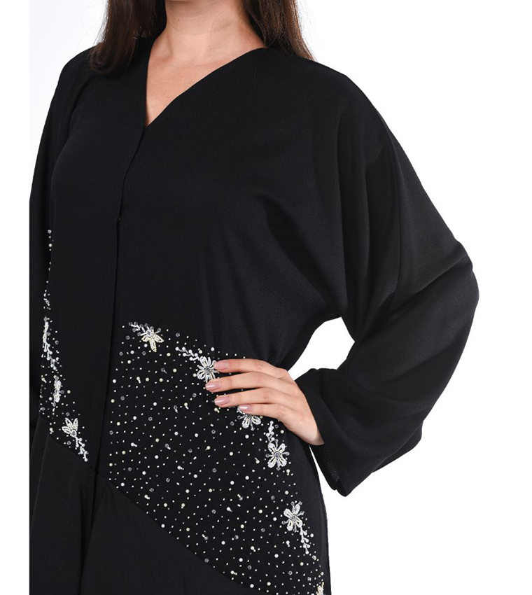 Moistreet  Abayas - Black Abayas