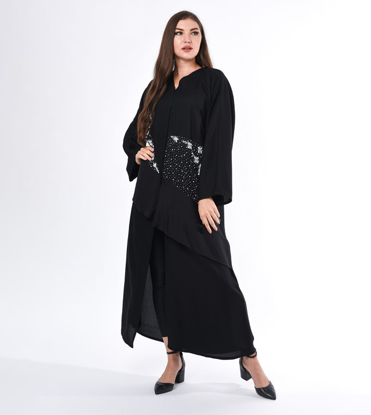 Moistreet  Abayas - Black Abayas