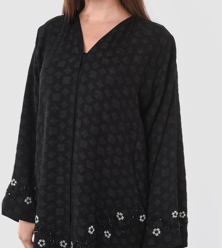 Moistreet  Abayas - Black Abayas