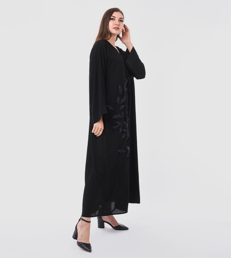 Moistreet  Abayas - Black Abayas
