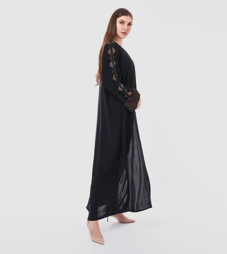 مويستريت  عباية - أسود Abayas