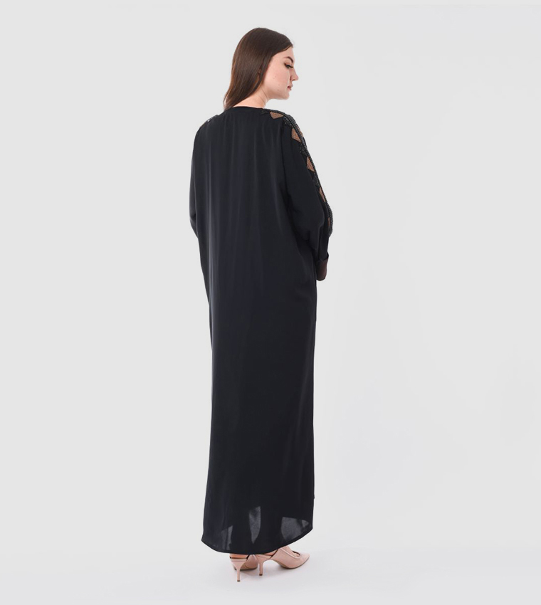 مويستريت  عباية - أسود Abayas