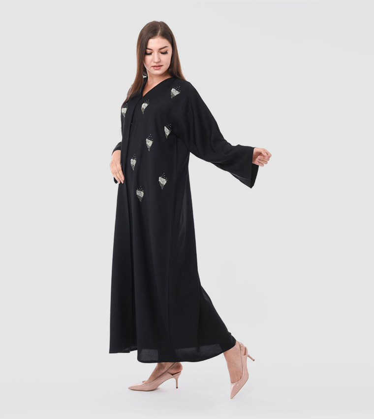 Moistreet  Abayas - Black Abayas