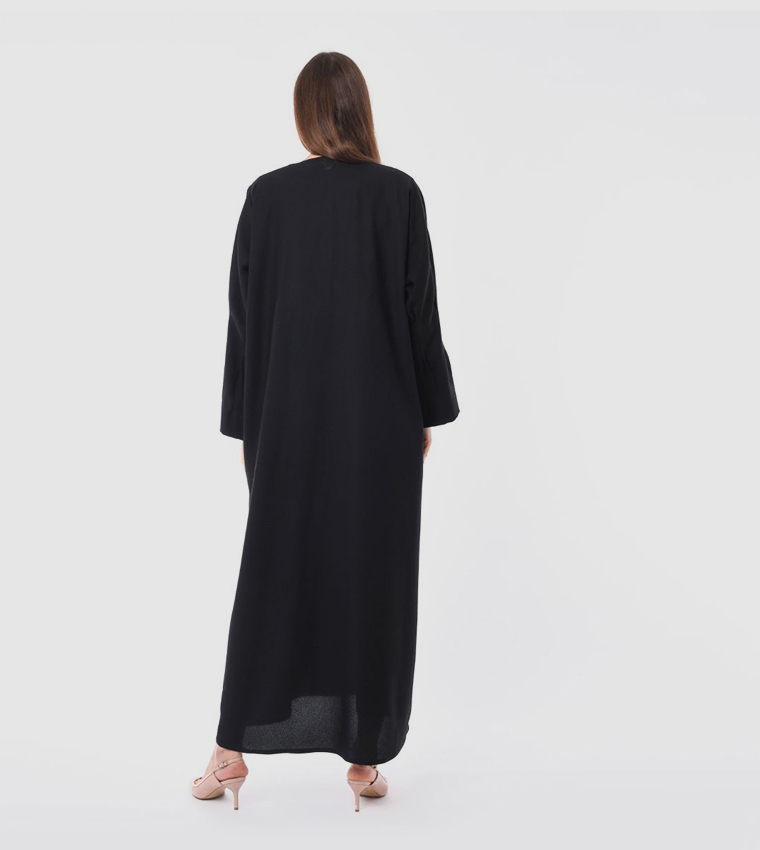 Moistreet  Abayas - Black Abayas