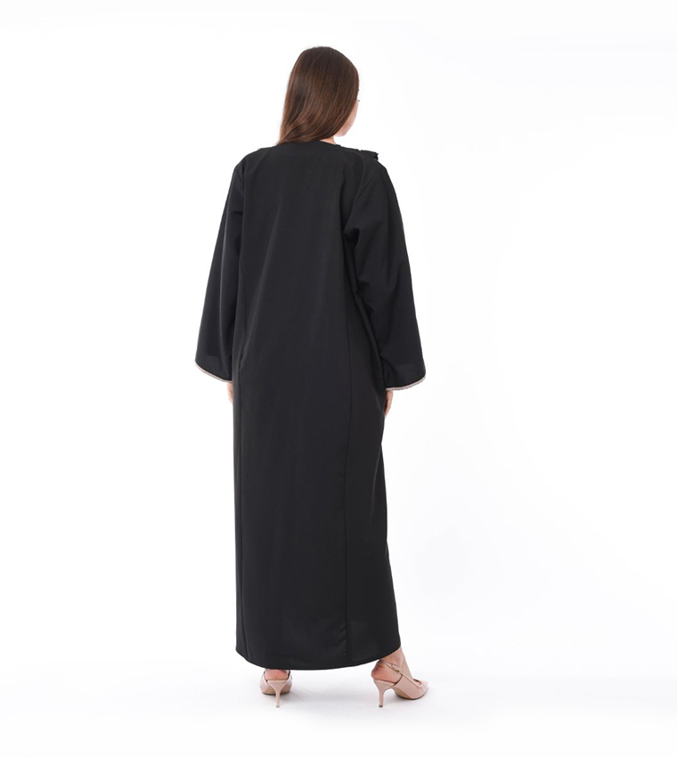 Moistreet  Abayas - Black Abayas