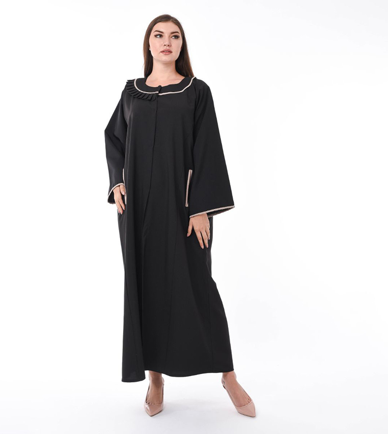 Moistreet  Abayas - Black Abayas