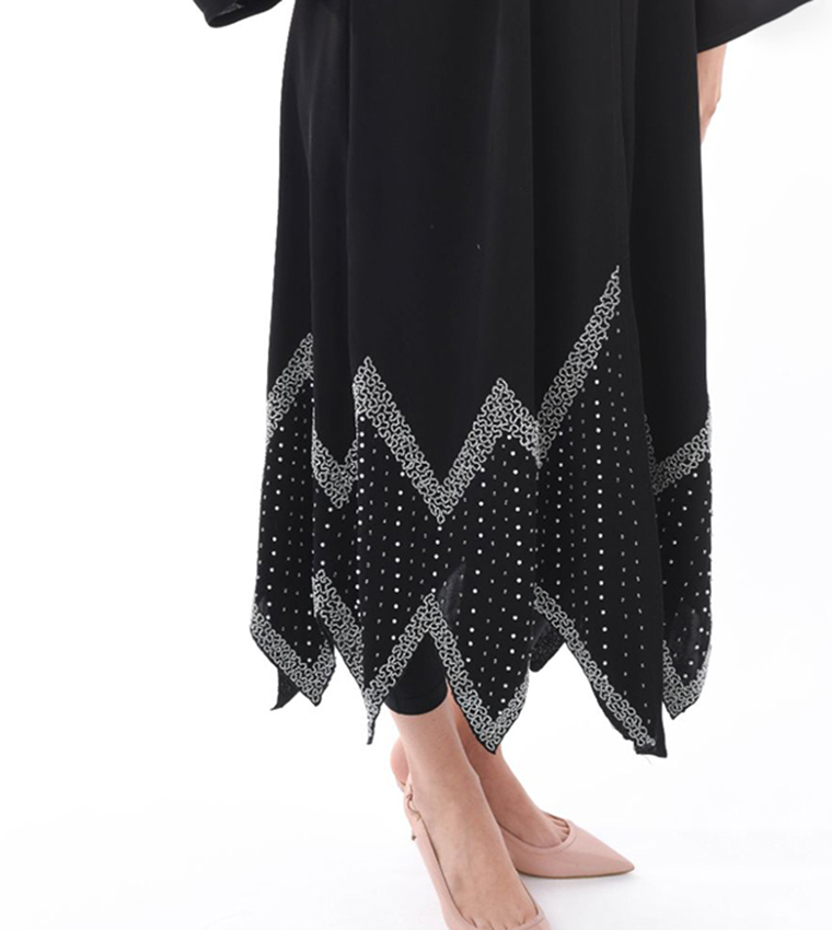 مويستريت  عباية - أسود Abayas