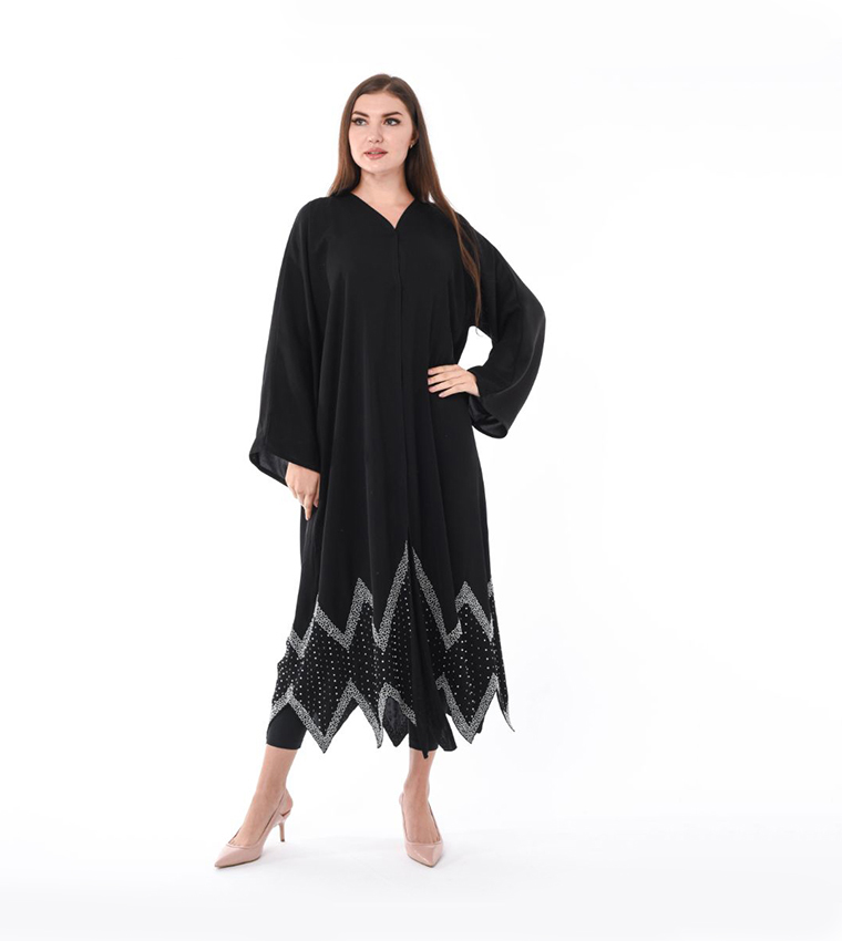 مويستريت  عباية - أسود Abayas