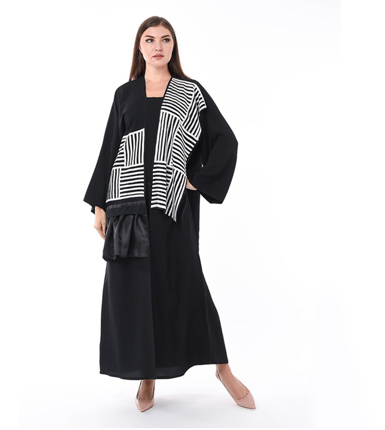 Moistreet  Abayas - Black Abayas
