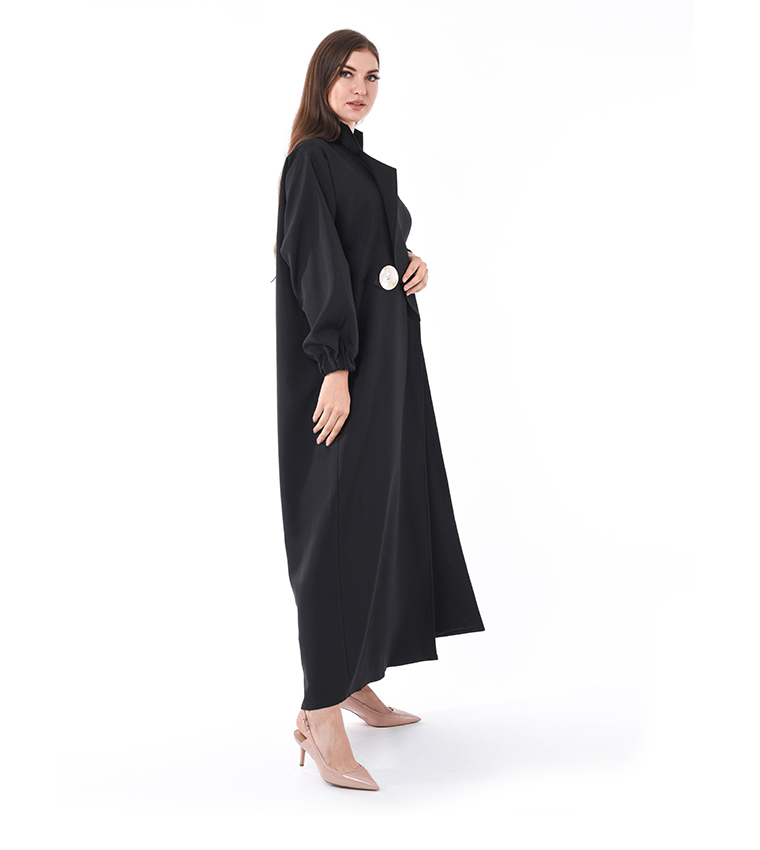 Moistreet  Abayas - Black Abayas