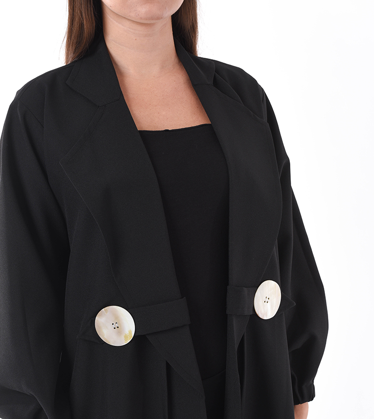 Moistreet  Abayas - Black Abayas