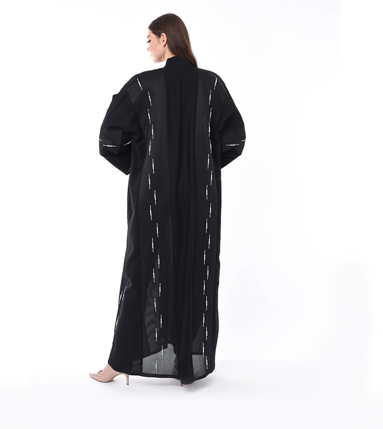 مويستريت  عباية - أسود Abayas