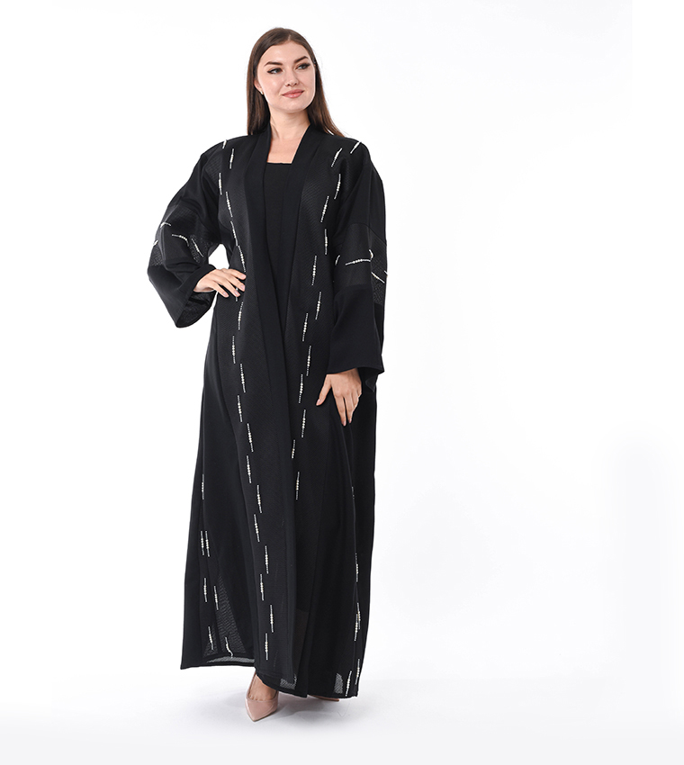 مويستريت  عباية - أسود Abayas