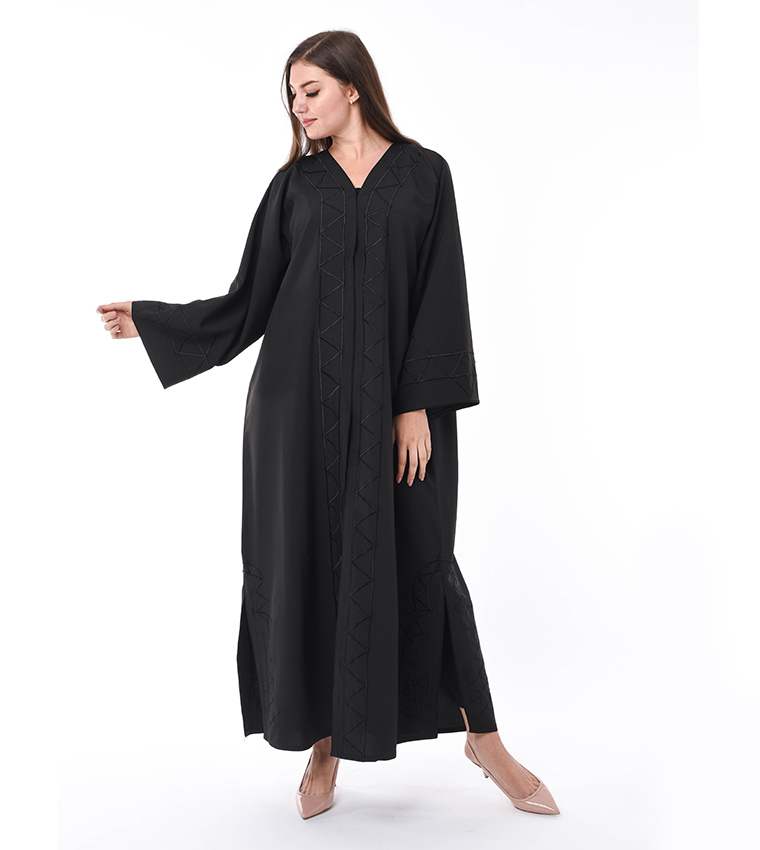 Embroidered Casual Abaya