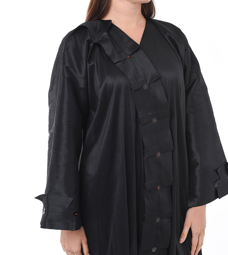 مويستريت  عباية - أسود Abayas