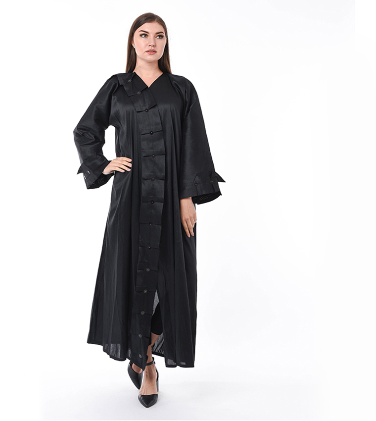 مويستريت  عباية - أسود Abayas