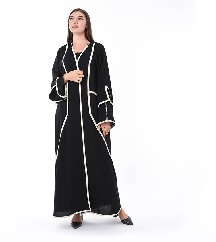 Moistreet  Abayas - Black Abayas
