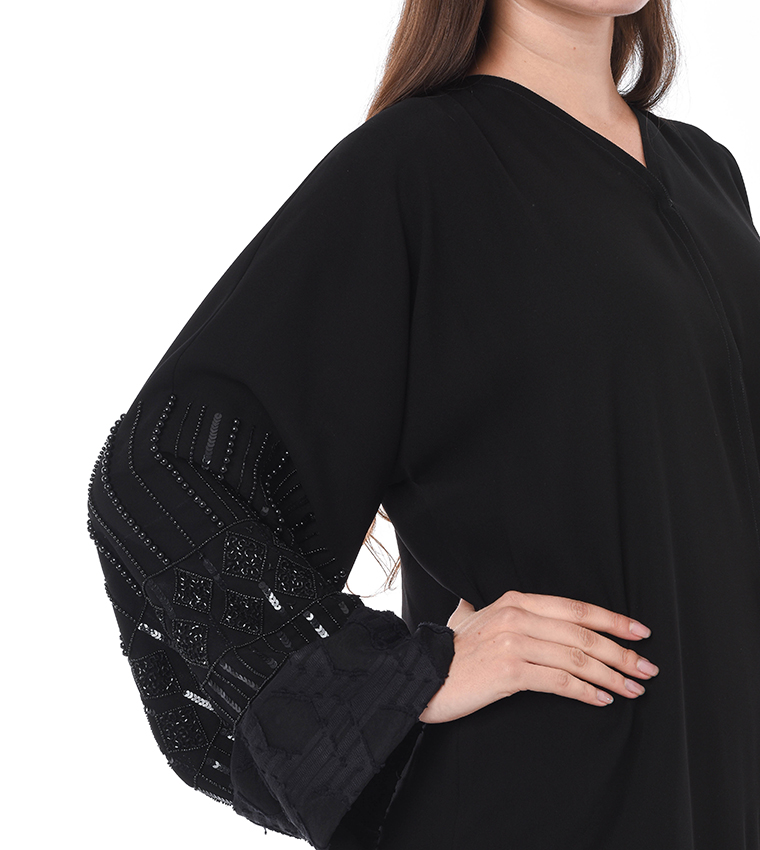 Moistreet  Abayas - Black Abayas