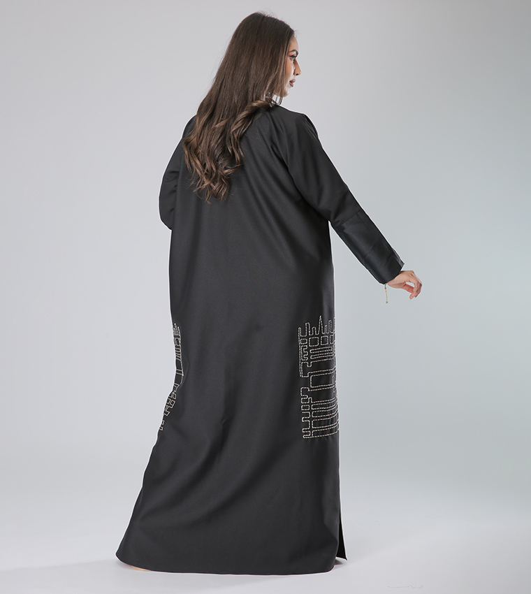 مويستريت  عباية - أسود Abayas
