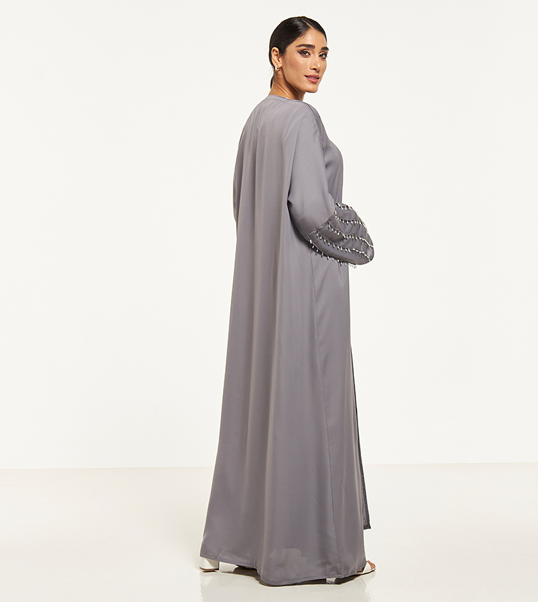 Embellished Abaya with Sheila