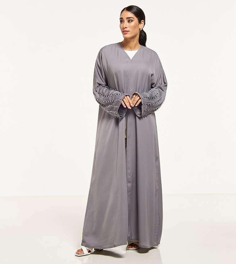 Embellished Abaya with Sheila