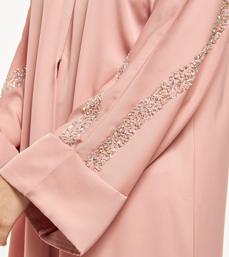 Embellished Abaya with Sheila