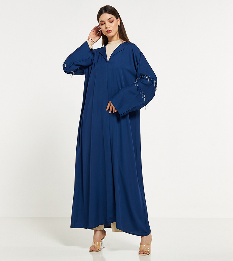 مويستريت  عباية - أزرق Abayas