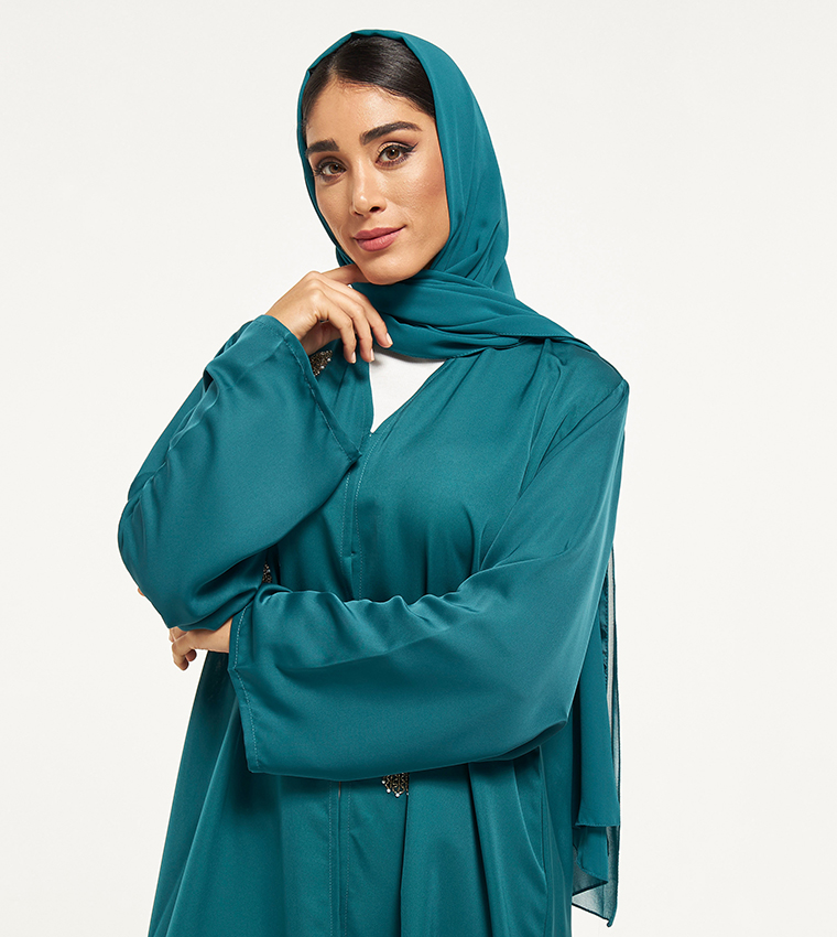 مويستريت  عباية - أزرق Abayas