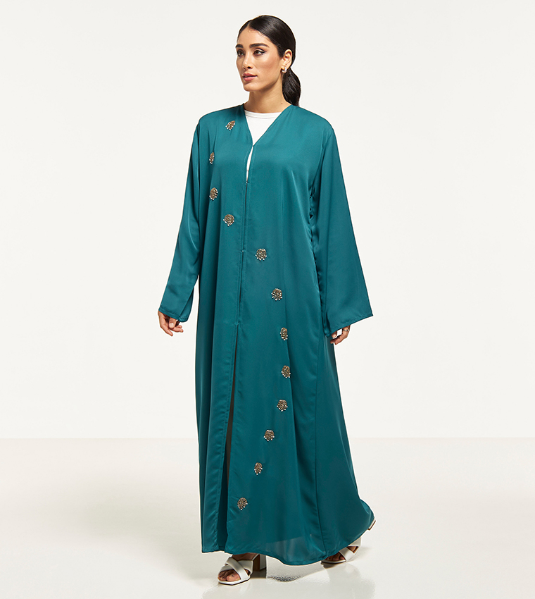 مويستريت  عباية - أزرق Abayas