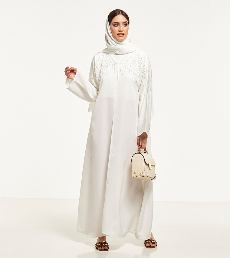 Embellished Abaya with Sheila