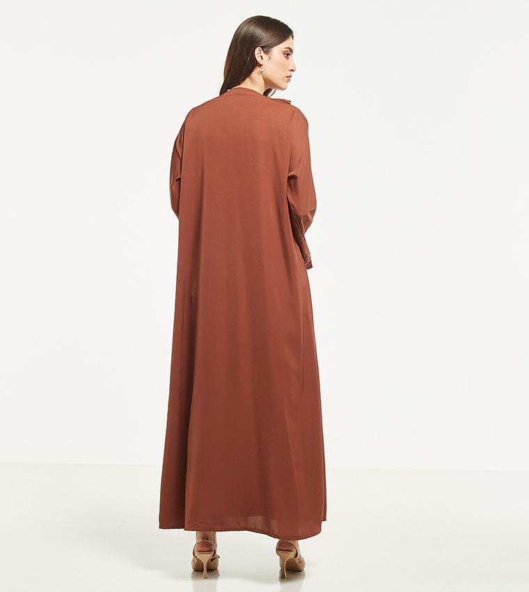 Embellished Abaya with Sheila