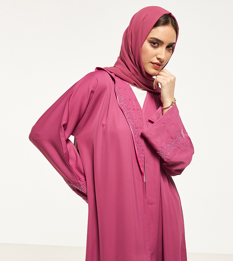 Embellished Abaya with Sheila